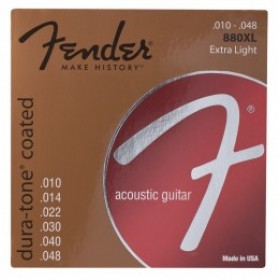 Fender Dura-Tone Coated 880XL 10-48 Akustik Gitar Teli